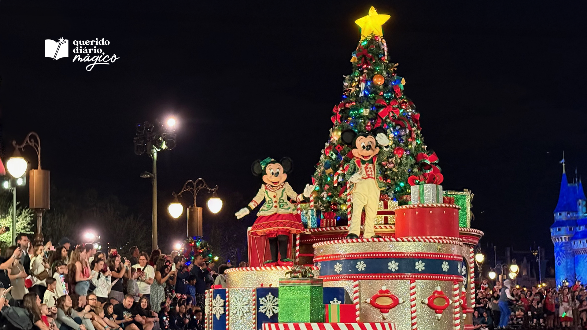 Natal na Disney 2025: datas confirmadas, ingressos e muita magia no ar!🎄✨